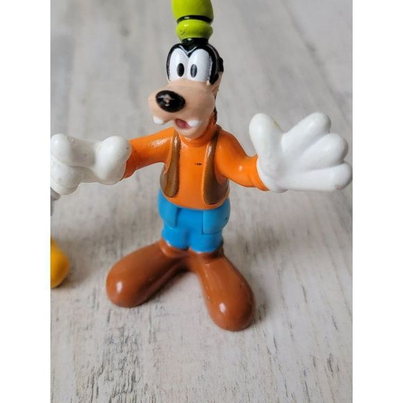 Goofy Mickey Mouse friends AS IS set toy figure - Picture 3 of 8